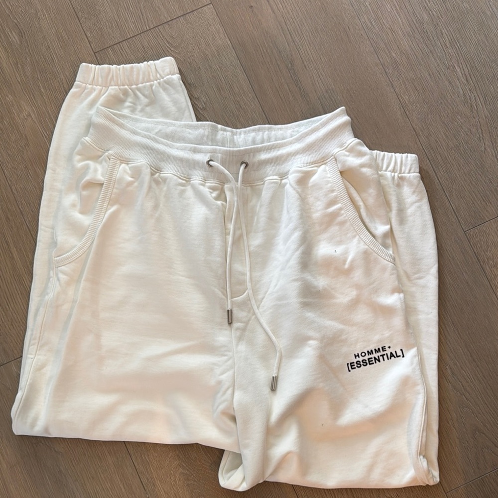 Essentials HOMME MENS White Sweatpants